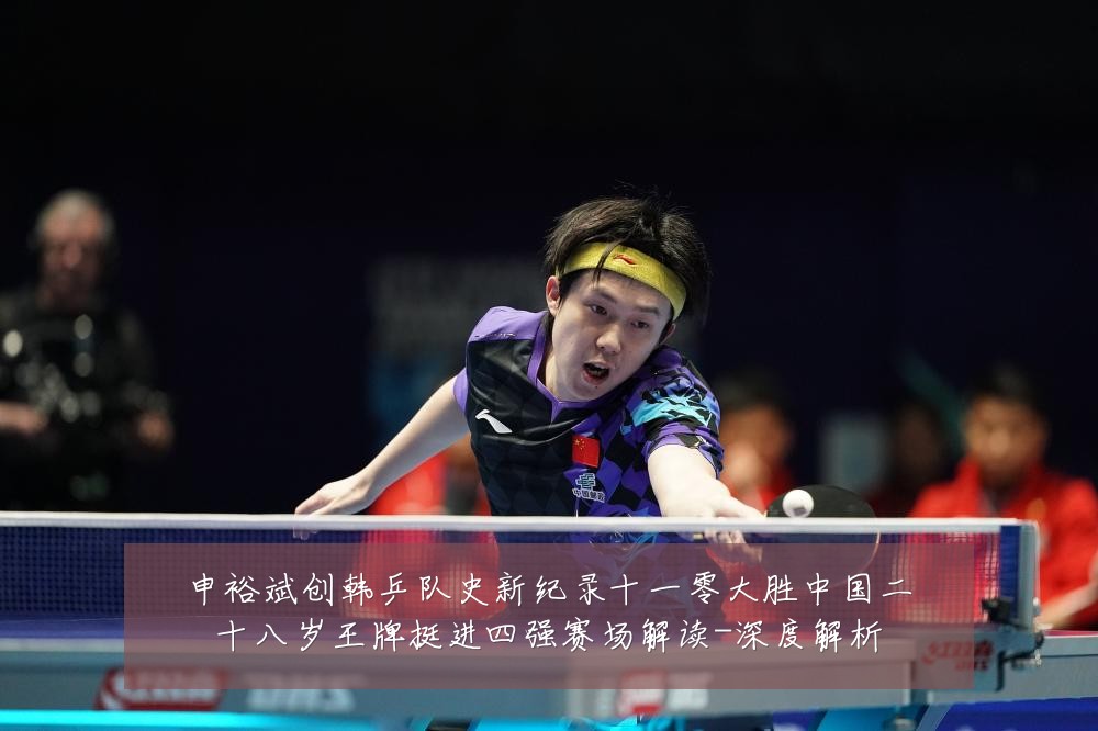 申裕斌创韩乒队史新纪录十一零大胜中国二十八岁王牌挺进四强赛场解读-深度解析